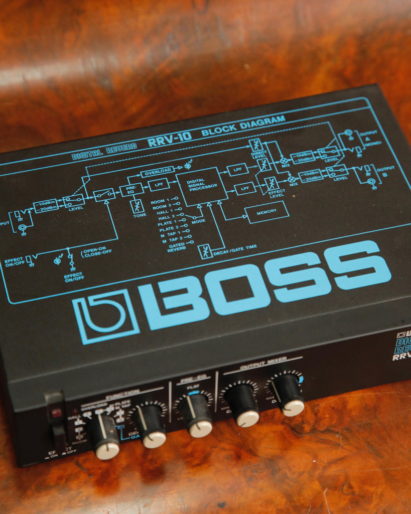 Boss RRV-10 Micro Rack Series Reverb Pre-Owned