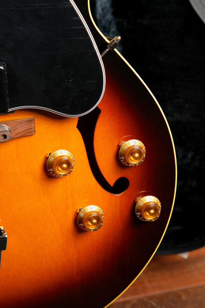 King Snake Curtis Deep Body Tobacco Sunburst Hollowbody Electric Guitar