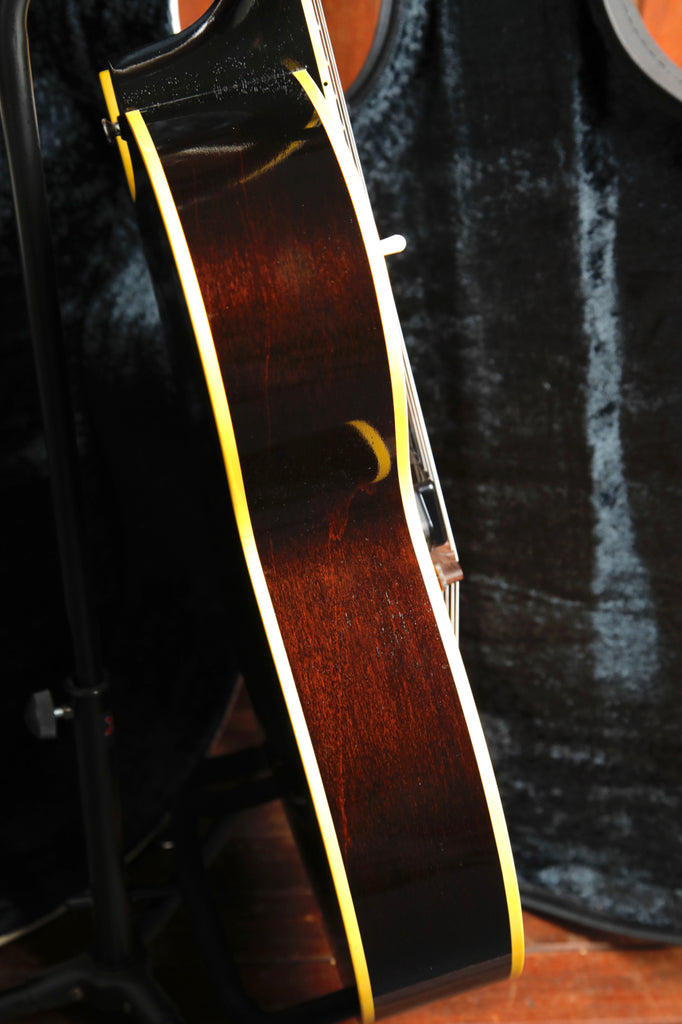 King Snake Curtis Deep Body Tobacco Sunburst Hollowbody Electric Guitar