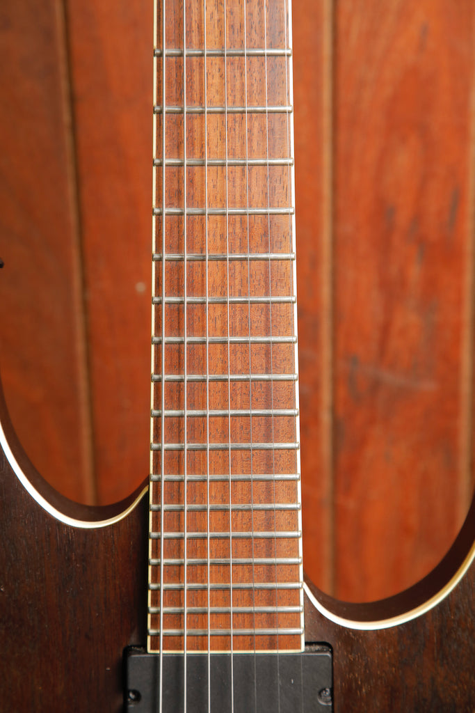 Ibanez RGIR27BFE Walnut Flat 7-String Electric Guitar Pre-Owned