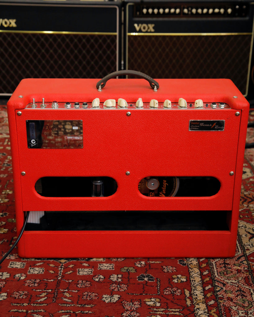 Fender Hot Rod Deluxe II Texas Red 40-Watt Valve Combo Amplifier Pre-Owned