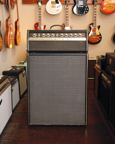 Goldentone 1762 Reverbmaster 40 1967 Valve Guitar Amplifier Head & Cabinet Pre-Owned