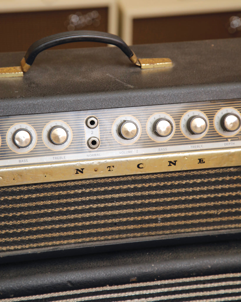 Goldentone 1762 Reverbmaster 40 1967 Valve Guitar Amplifier Head & Cabinet Pre-Owned