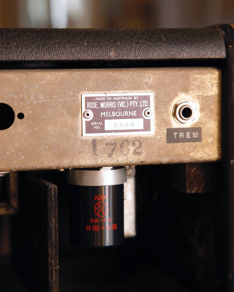 Goldentone 1762 Reverbmaster 40 1967 Valve Guitar Amplifier Head & Cabinet Pre-Owned