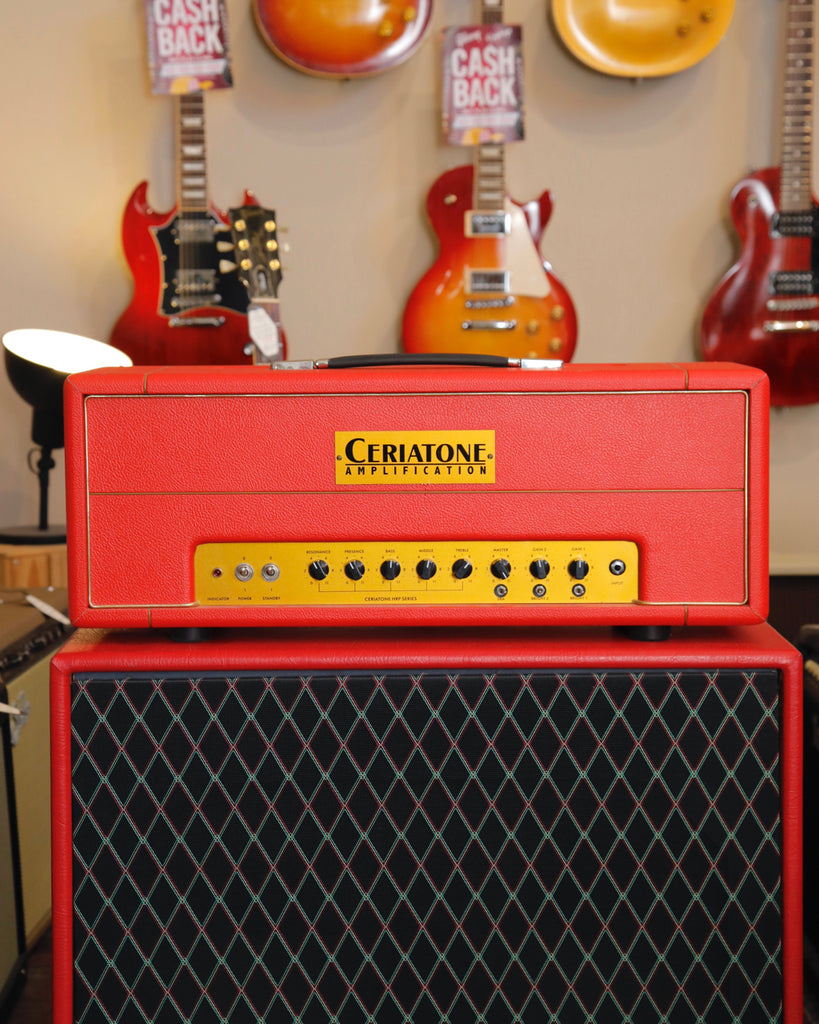 Ceriatone Chupacabra 50 Valve Amplifier Head & Matching 2x12" Speaker Cabinet Pre-Owned