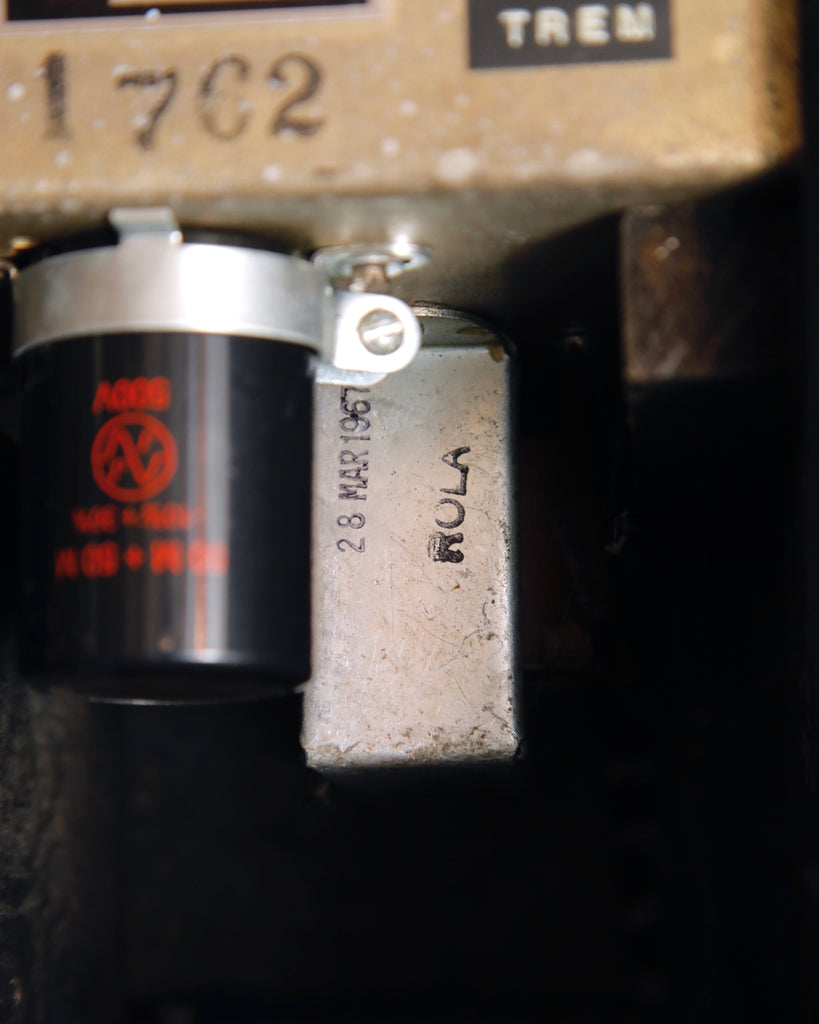 Goldentone 1762 Reverbmaster 40 1967 Valve Guitar Amplifier Head & Cabinet Pre-Owned