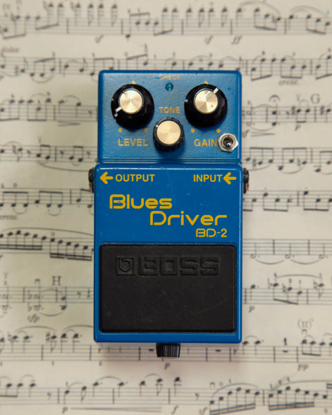 Boss BD-2 w/Keeley 'Phat Mod' Blues Driver Pedal Pre-Owned