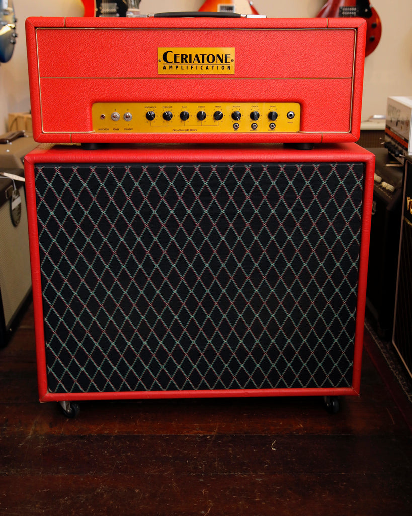 Ceriatone Chupacabra 50 Valve Amplifier Head & Matching 2x12" Speaker Cabinet Pre-Owned
