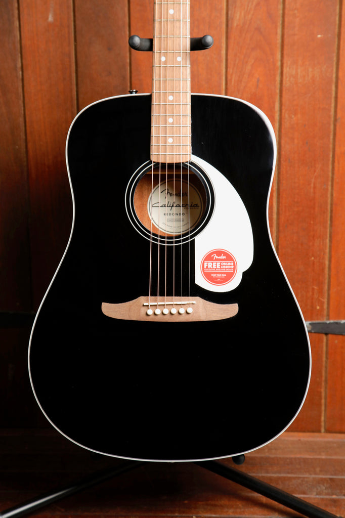 Fender California Standard Redondo Black Acoustic Guitar