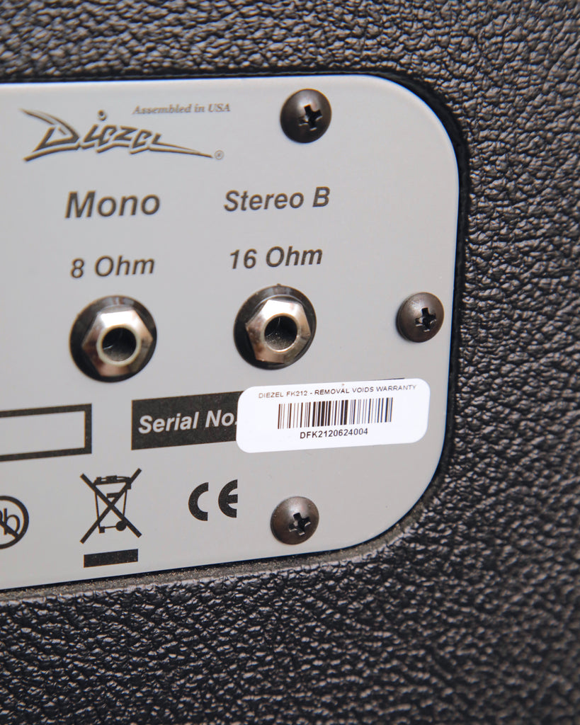 Diezel FK212 200-Watt 2x12" Speaker Cabinet Pre-Owned