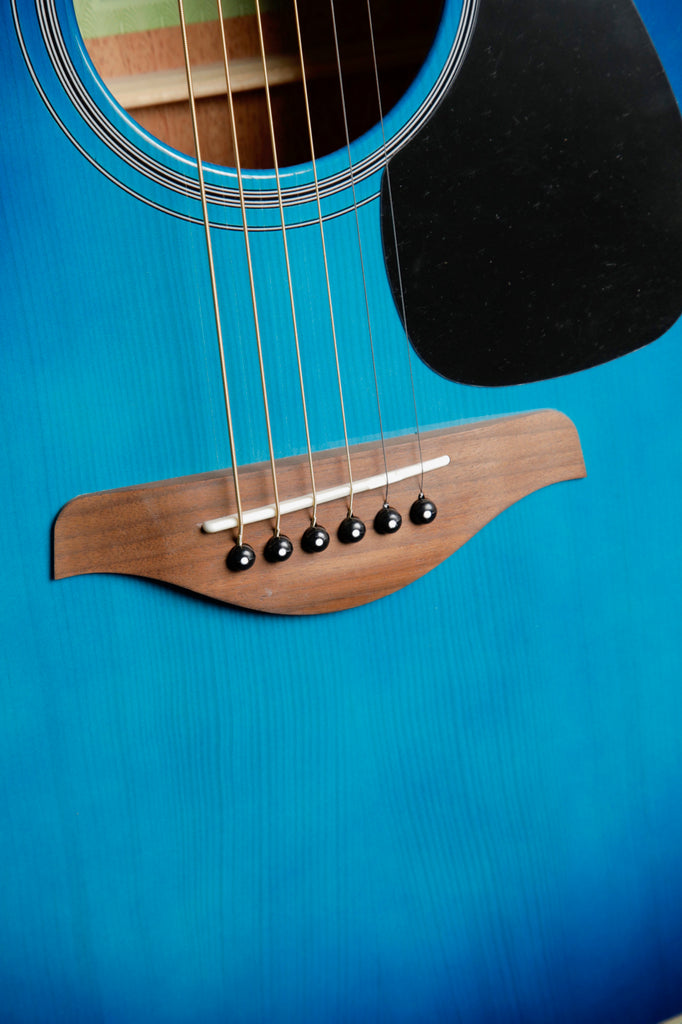 Yamaha FG820 Dreadnought Sunset Blue Acoustic Guitar