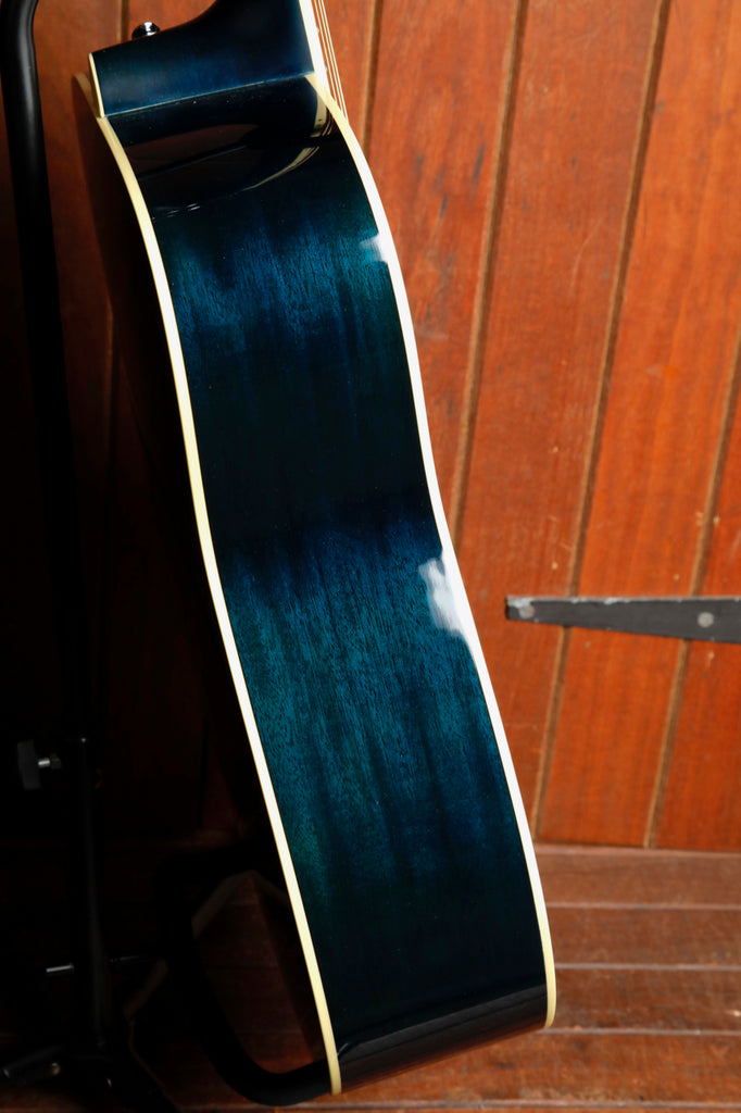 Yamaha FG820 Dreadnought Sunset Blue Acoustic Guitar
