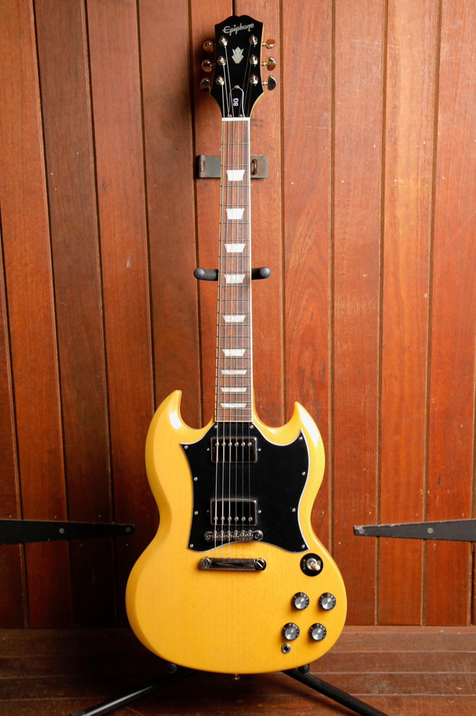Epiphone SG Standard TV Yellow Electric Guitar