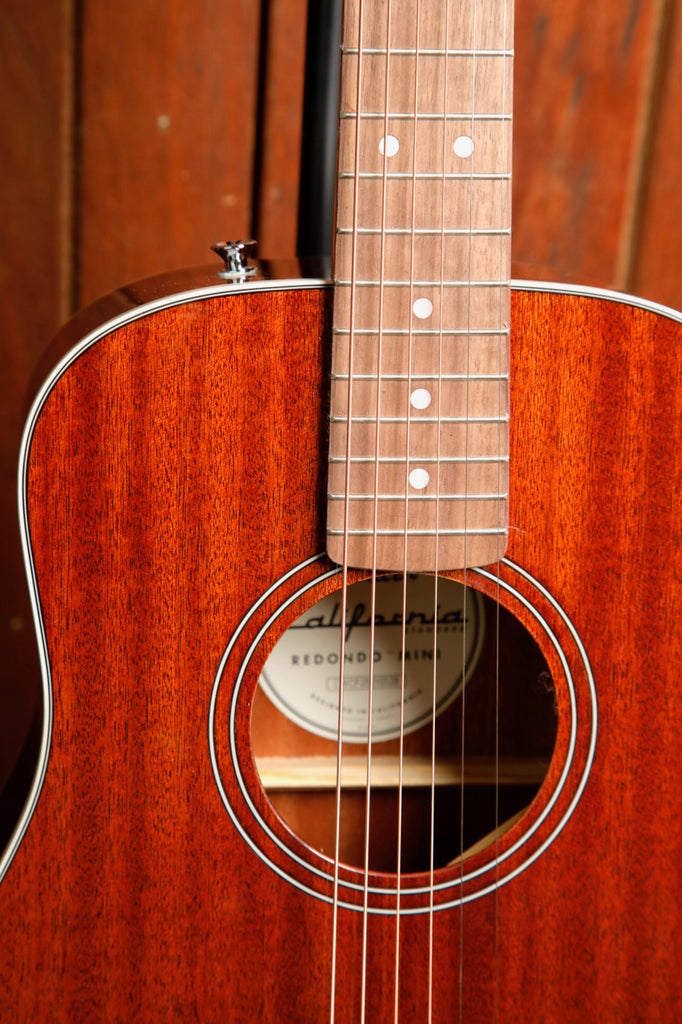 Fender California Redondo Mini Natural Acoustic Guitar