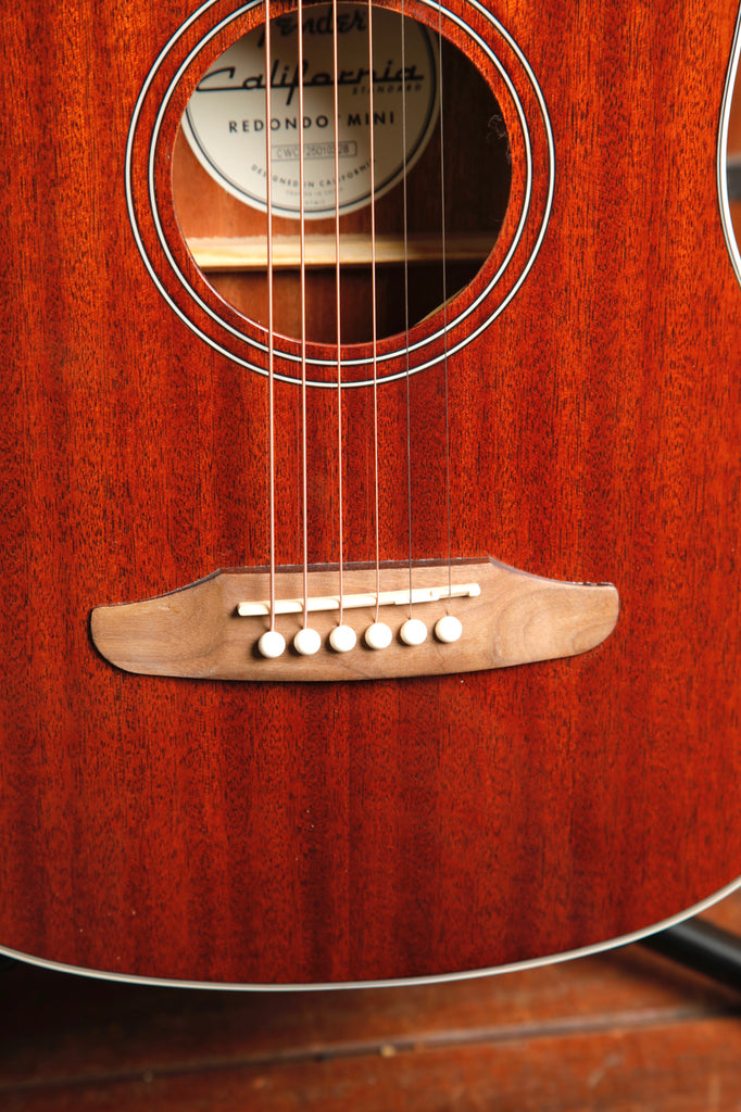 Fender California Redondo Mini Natural Acoustic Guitar