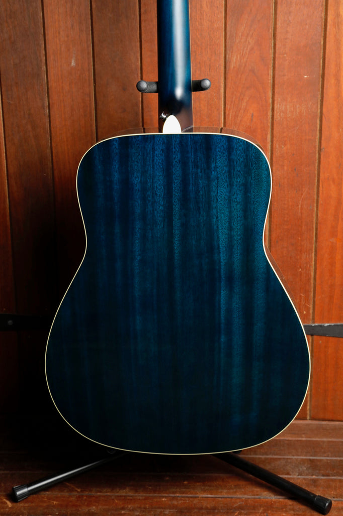 Yamaha FG820 Dreadnought Sunset Blue Acoustic Guitar