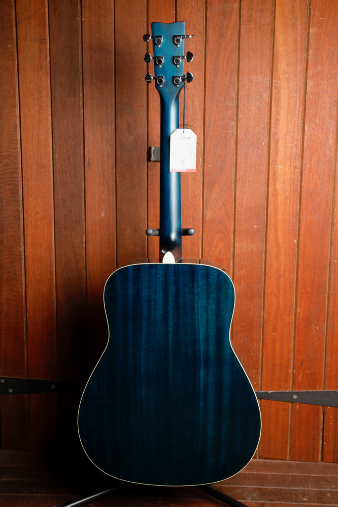 Yamaha FG820 Dreadnought Sunset Blue Acoustic Guitar