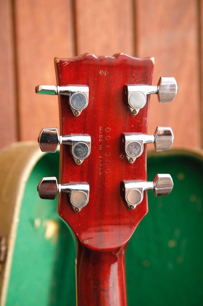 Yamaha SA-700 Super Axe 1978 Cherry Red Semi-Hollow Electric Guitar Pre-Owned