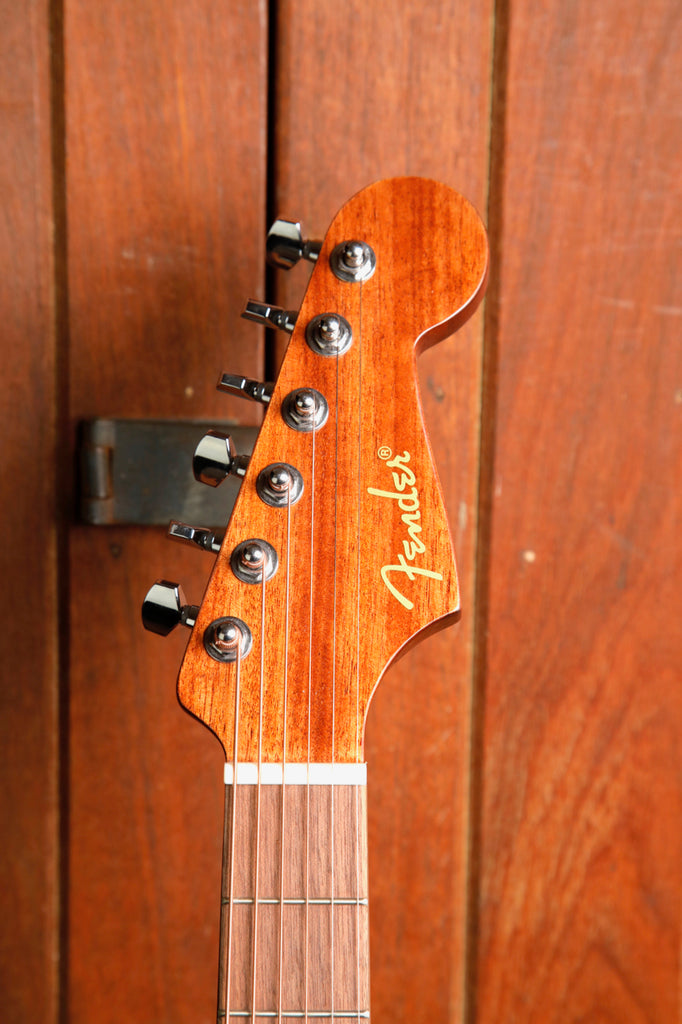 Fender California Redondo Mini Fiesta Red Acoustic Guitar