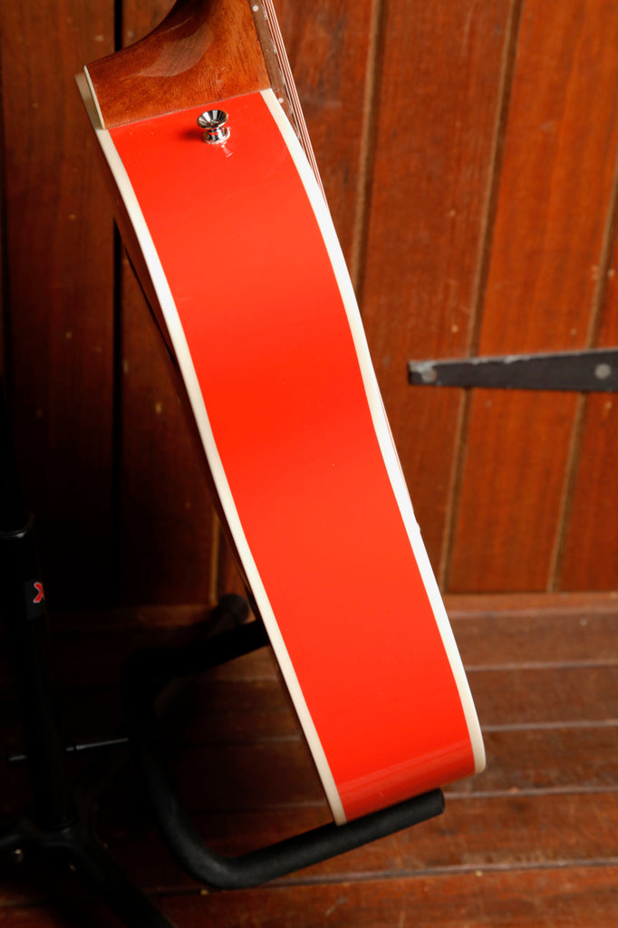 Fender California Redondo Mini Fiesta Red Acoustic Guitar