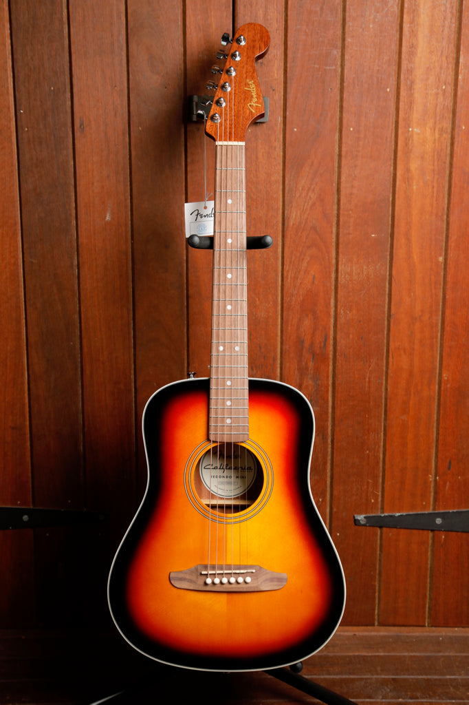 Fender California Redondo Mini 3-Colour Sunburst Acoustic Guitar