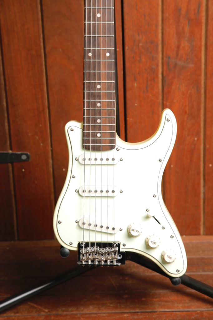 Traveler Guitar Travelcaster Deluxe Olympic White Electric Guitar Pre-Owned
