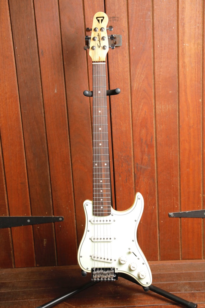 Traveler Guitar Travelcaster Deluxe Olympic White Electric Guitar Pre-Owned