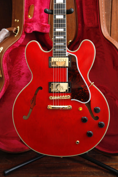 Epiphone Inspired by Gibson Custom 1959 ES-355 Cherry Red Electric Guitar & Hardcase