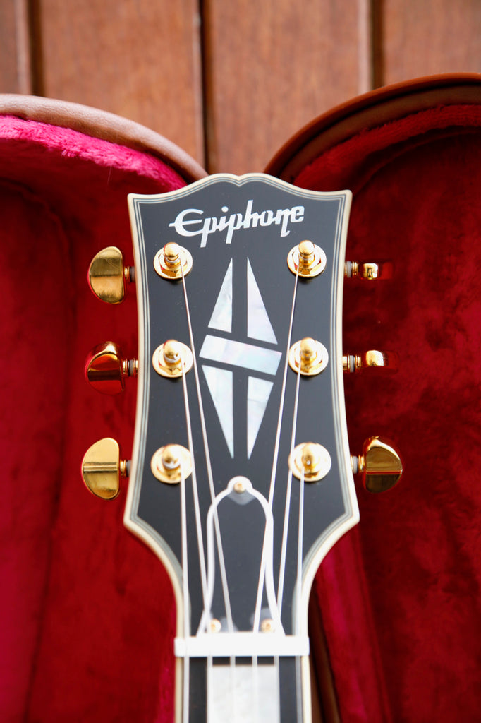 Epiphone Inspired by Gibson Custom 1959 ES-355 Cherry Red Electric Guitar & Hardcase