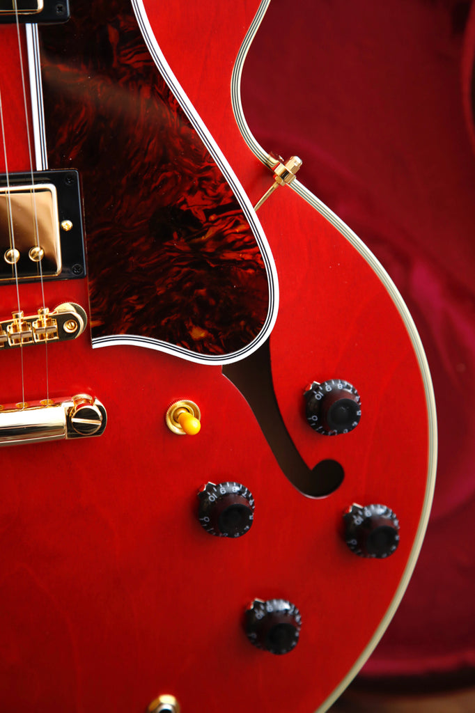 Epiphone Inspired by Gibson Custom 1959 ES-355 Cherry Red Electric Guitar & Hardcase