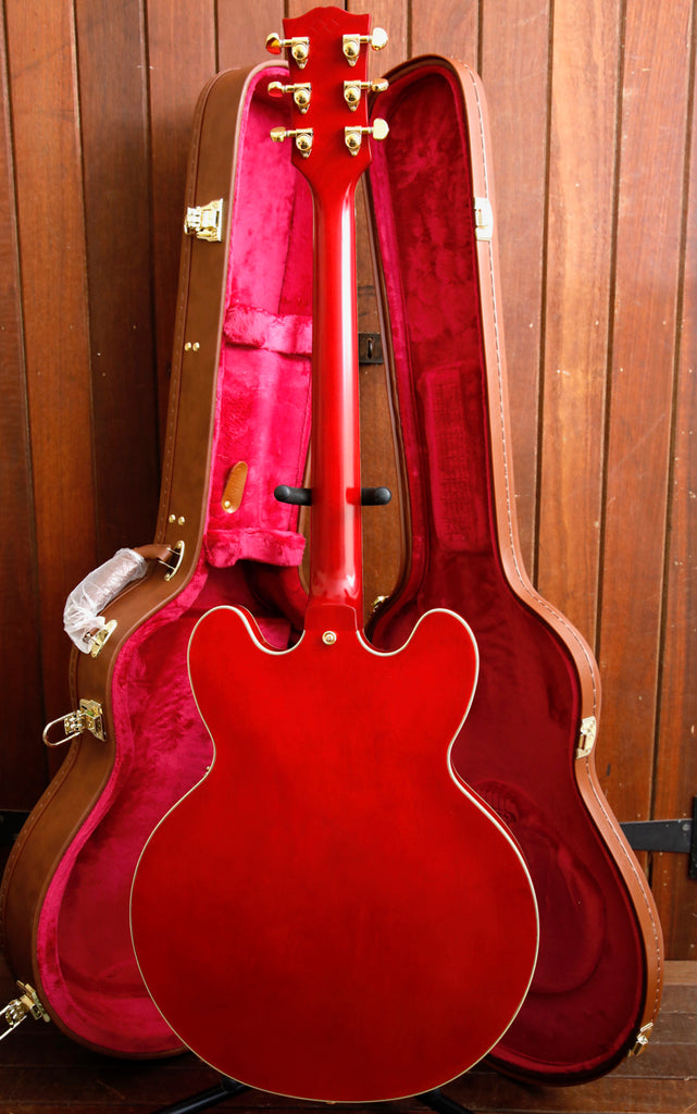 Epiphone Inspired by Gibson Custom 1959 ES-355 Cherry Red Electric Guitar & Hardcase