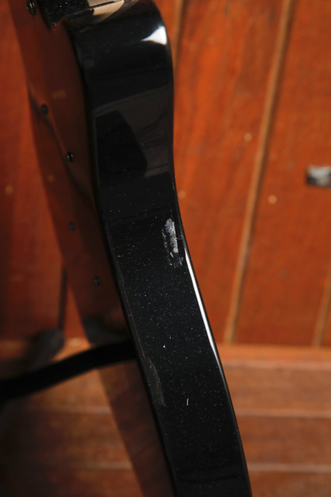 Danelectro Stock '59 Double Cut Black Electric Guitar B-Stock