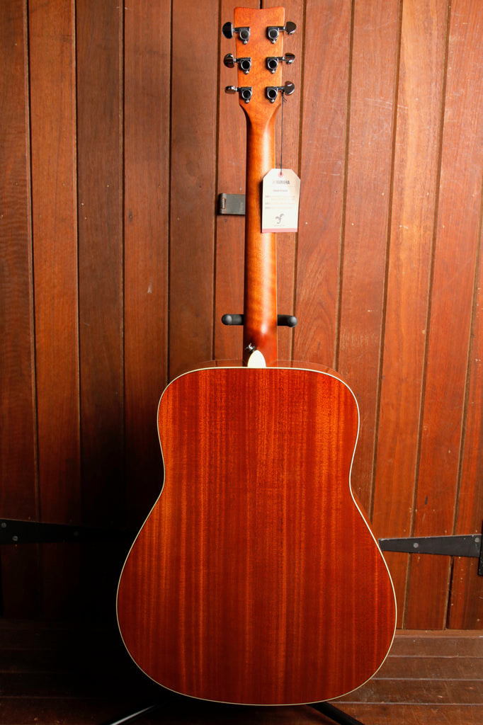 Yamaha FG820 Dreadnought Gloss Brown Sunburst Acoustic Guitar