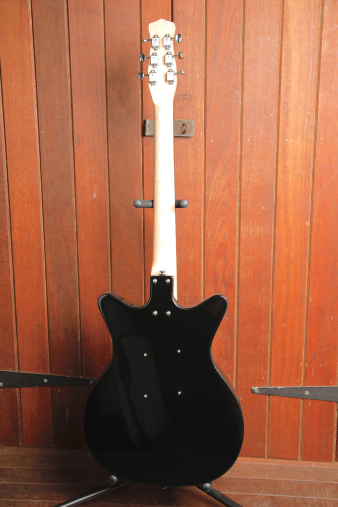 Danelectro Stock '59 Double Cut Black Electric Guitar B-Stock