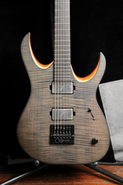 Mayones Duvell 6 Elite Transparent Graphite Satin Electric Guitar 2022 Pre-Owned