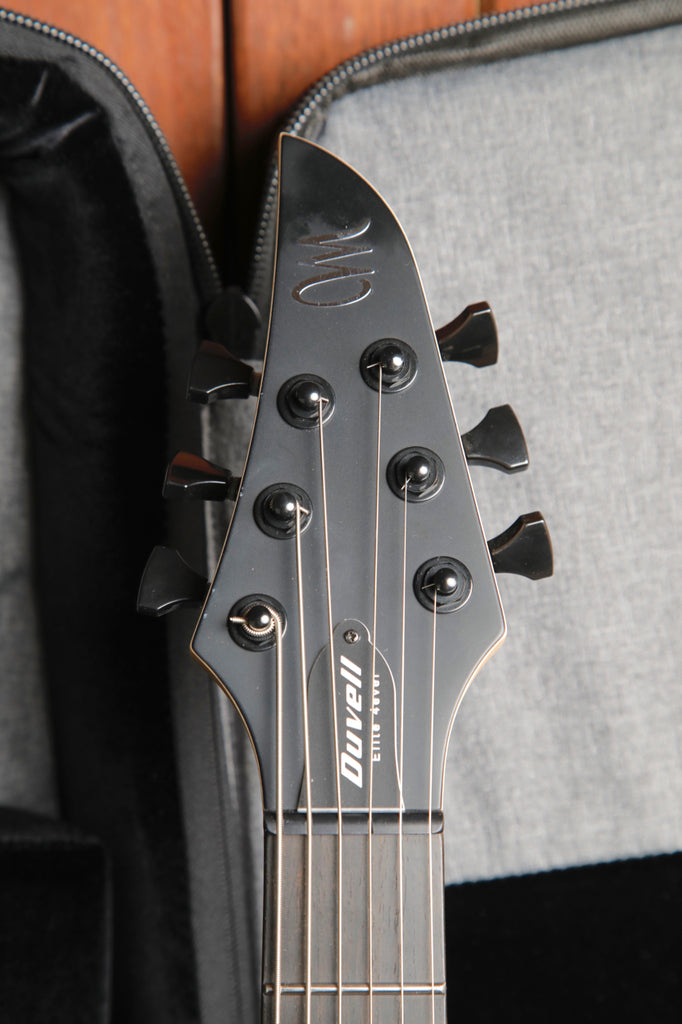 Mayones Duvell 6 Elite Transparent Graphite Satin Electric Guitar 2022 Pre-Owned