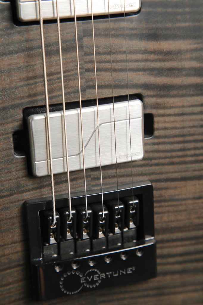 Mayones Duvell 6 Elite Transparent Graphite Satin Electric Guitar 2022 Pre-Owned