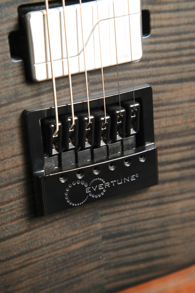 Mayones Duvell 6 Elite Transparent Graphite Satin Electric Guitar 2022 Pre-Owned