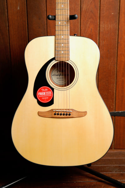 Fender California Standard Redondo Left-Handed Natural Acoustic Guitar