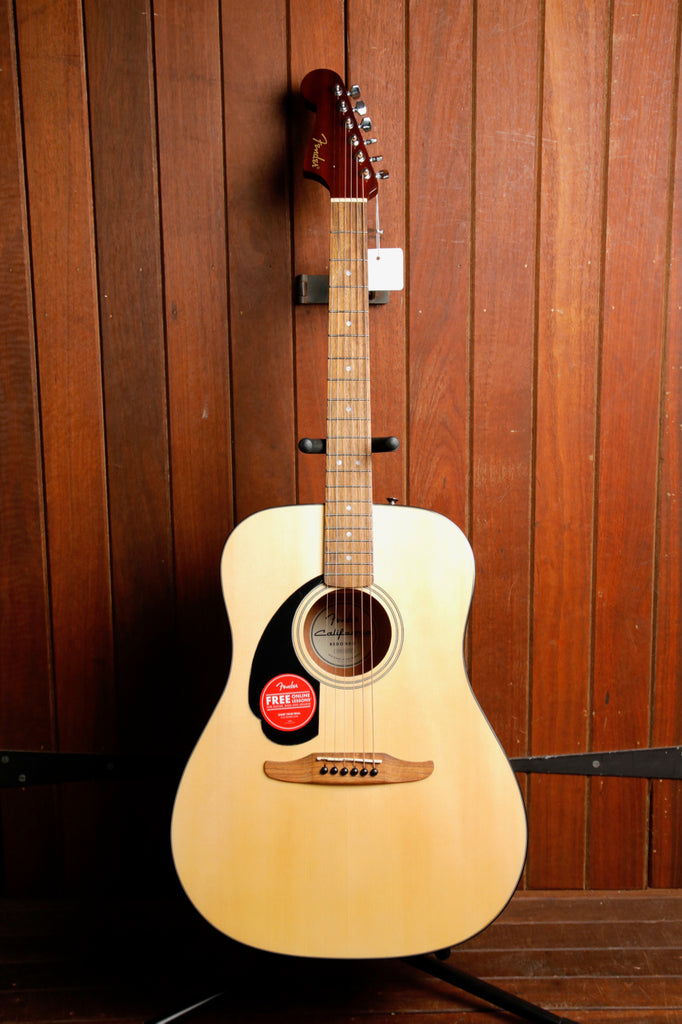 Fender California Standard Redondo Left-Handed Natural Acoustic Guitar