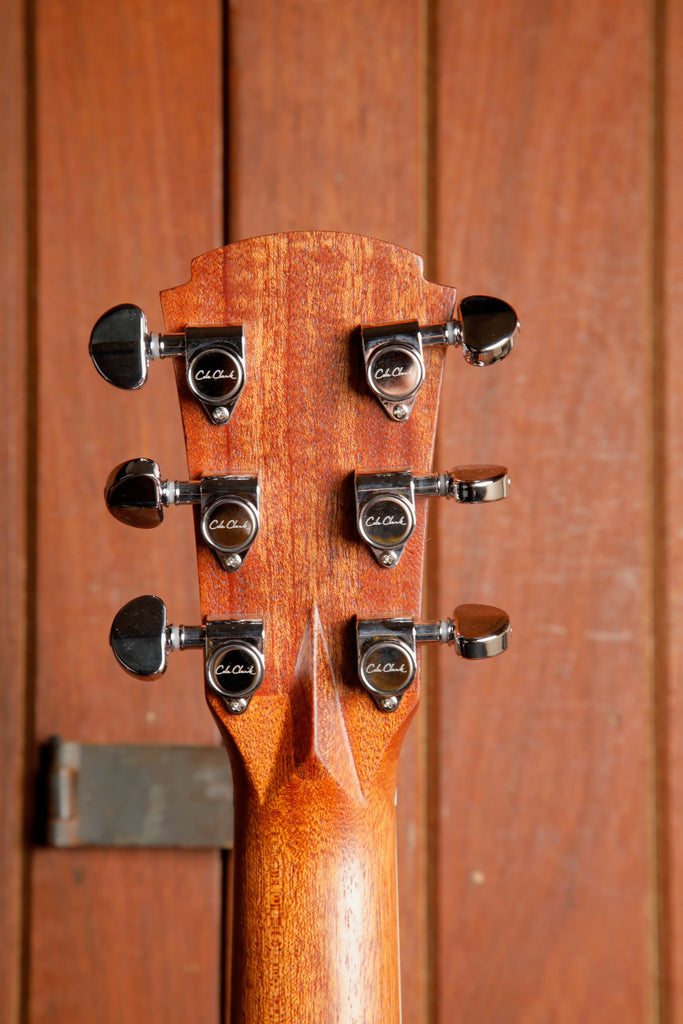 Cole Clark SPM1E-MMAH Mahogany Studio Parlour Mini Acoustic-Electric Guitar