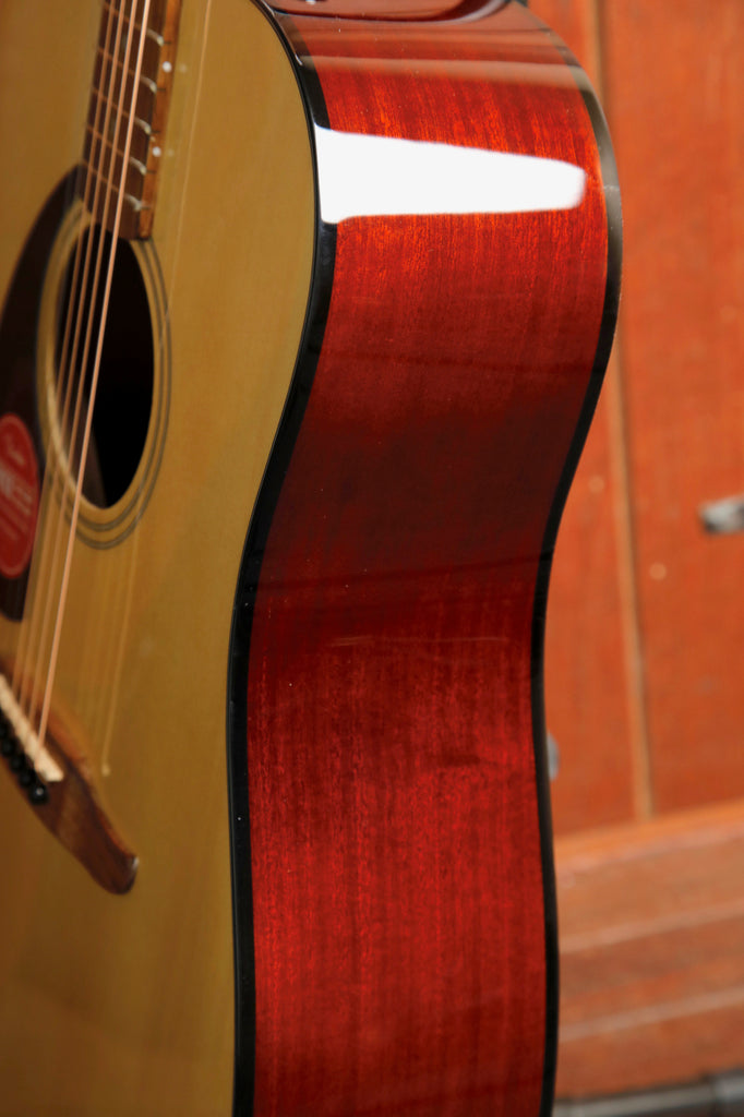 Fender California Standard Redondo Left-Handed Natural Acoustic Guitar
