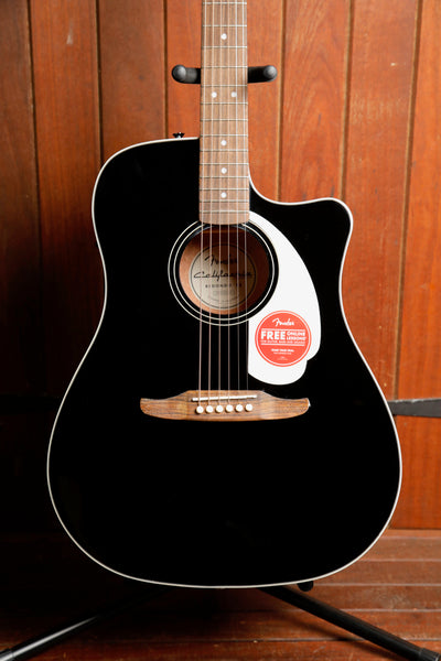 Fender California Standard Redondo CE Black Acoustic-Electric Guitar