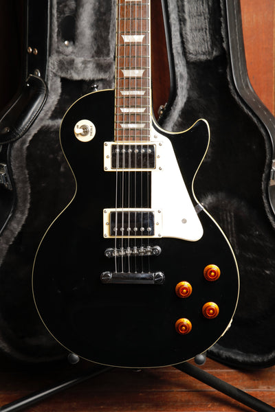 Epiphone Les Paul Standard Ebony Electric Guitar 2006 Pre-Owned