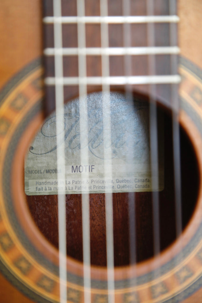 La Patrie Motif Nylon String Acoustic Guitar Pre-Owned