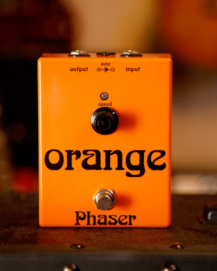 Orange Phaser Pedal Pre-Owned