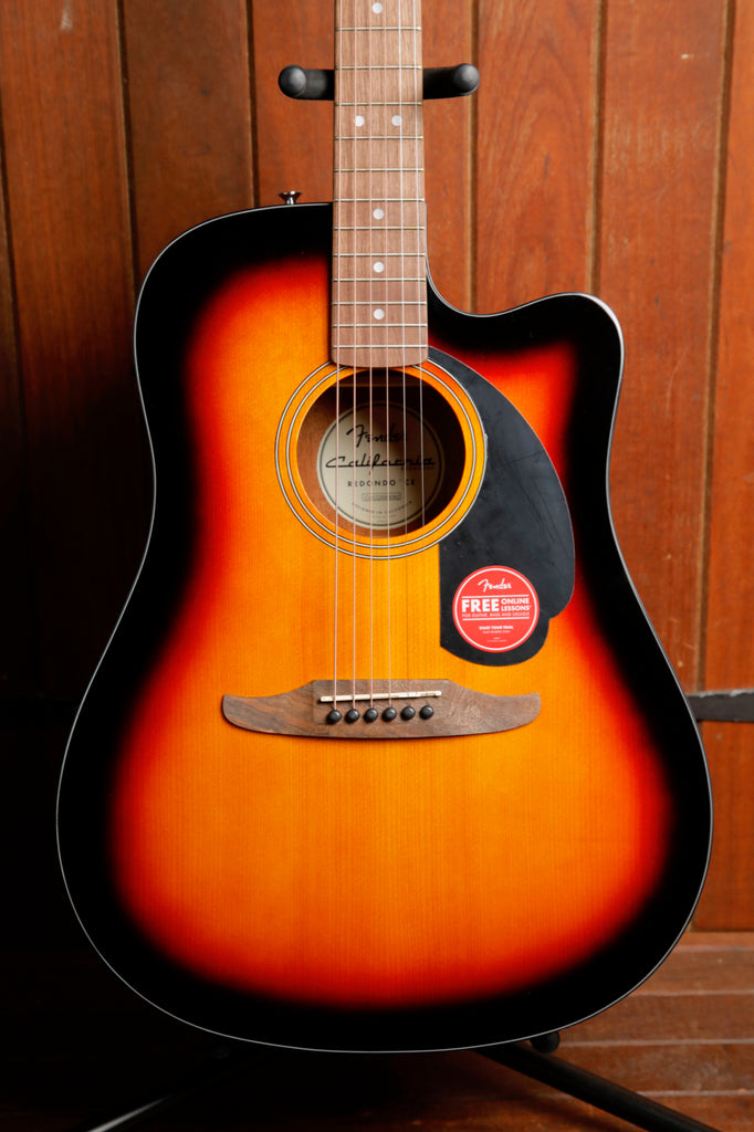 Fender California Standard Redondo CE 3-Colour Sunburst Acoustic-Electric Guitar