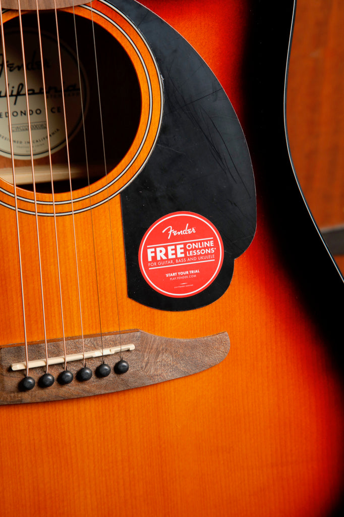 Fender California Standard Redondo CE 3-Colour Sunburst Acoustic-Electric Guitar