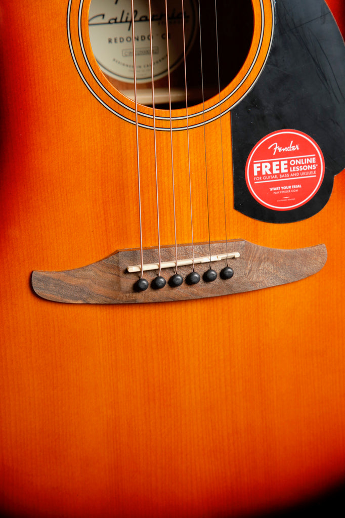 Fender California Standard Redondo CE 3-Colour Sunburst Acoustic-Electric Guitar