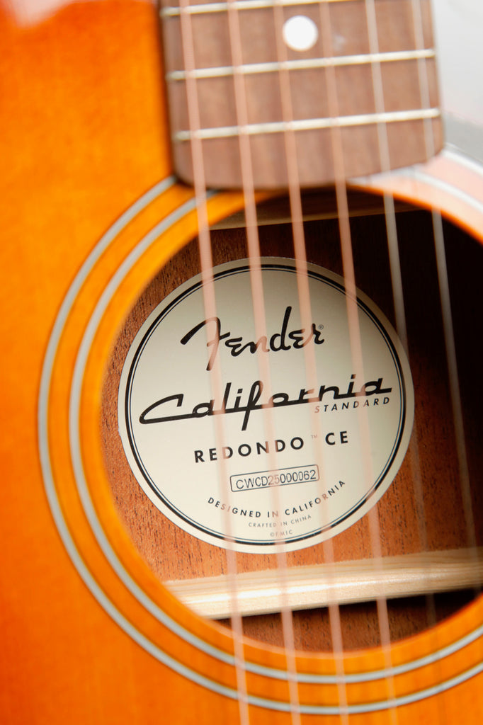 Fender California Standard Redondo CE 3-Colour Sunburst Acoustic-Electric Guitar